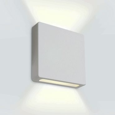 ONE Light Dark Light Step Series - Wandeinbauleuchte - 5 x 4 x 5 cm - 2W dimmbare LED inkl. - IP65 - weiß