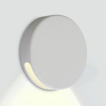 ONE Light Dark Light Step Series - Wandeinbauleuchte - Ø 5 x 4 cm - 2W dimmbare LED inkl. - IP65 - weiß