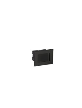 Nova Luce Olin - Wandeinbauleuchte - 10,2 x 7,8 x 5,8 cm - 3W LED inkl. - IP65 - dunkel anthrazit