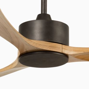 Faro Kauai XXL - ventilateur de plafond - Ø 233 cm - Braun und Kiefer