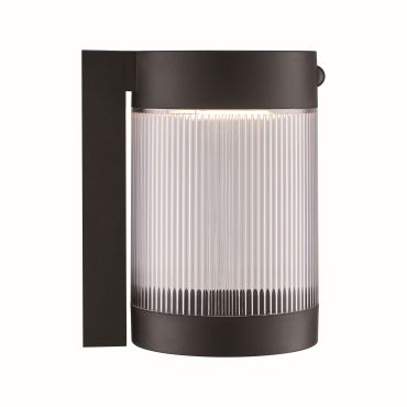 Nordlux Coupar Solar - außenwandleuchte mit Solarantrieb - Ø 14 x 22 x 18 cm - 3,2W LED inkl. - IP44 - schwarz